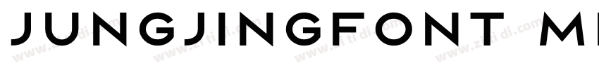 jungjingfont Medium字体转换 jungjingfont Medium字体转换